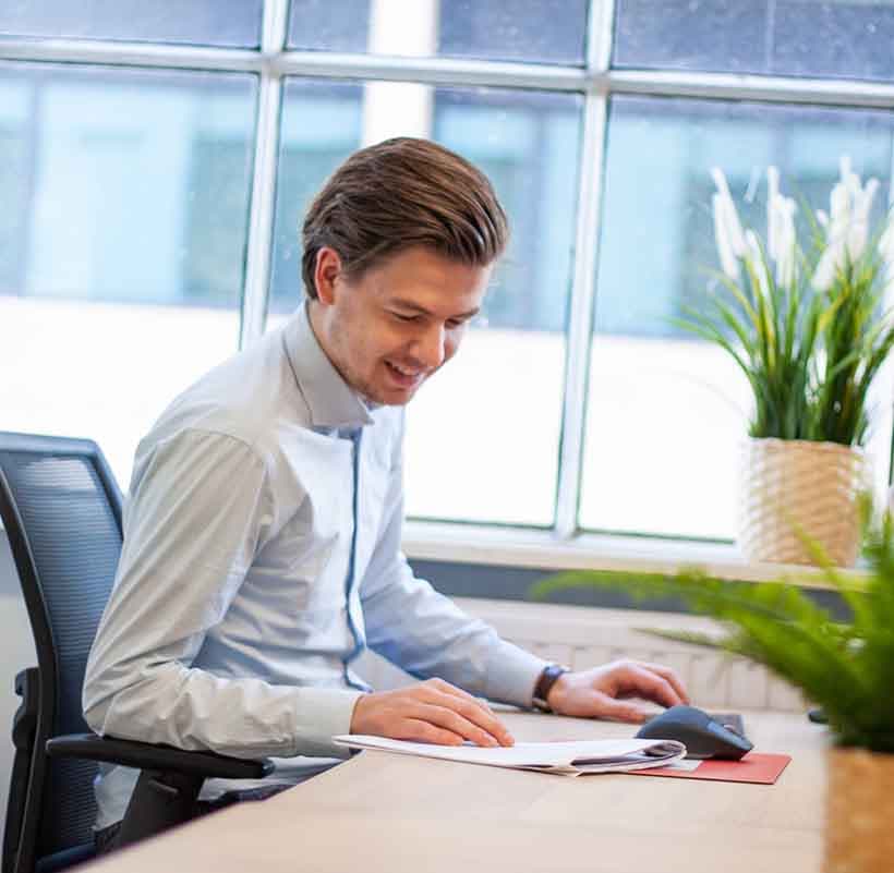 BEpic ontwikkelaar aan het werk in Eindhoven