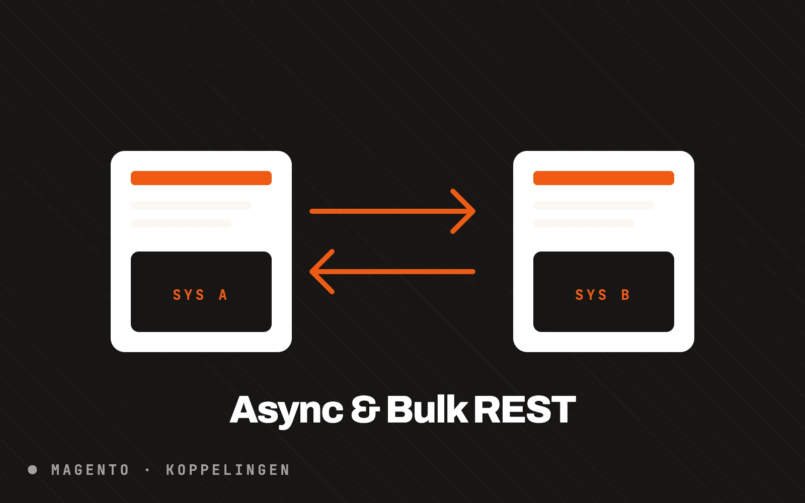 Systeemintegratie in Magento via Async & Bulk API
